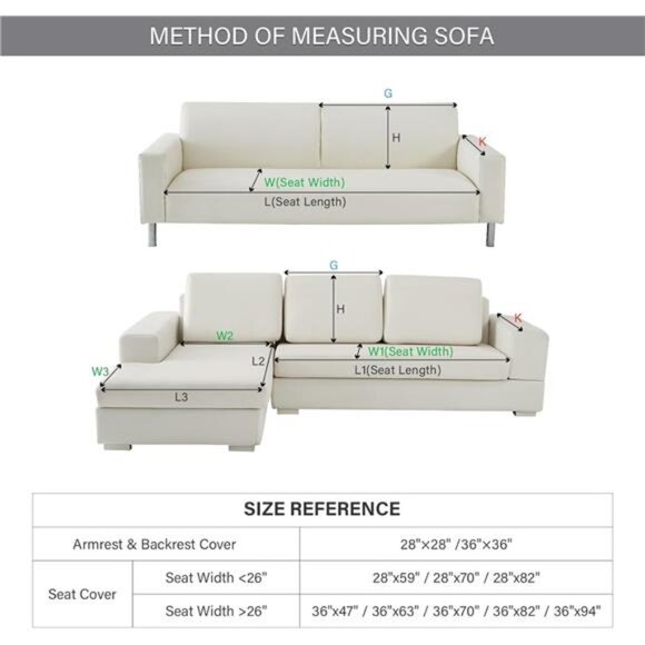 Deep Dream Couch Cover, Sectional Couch Cover, 1 Piece Armrest Covers, Backrest - Picture 6 of 7